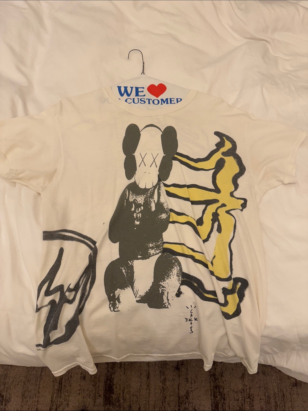 Travis Scott KAWS T SHIRT CACTUS JACK